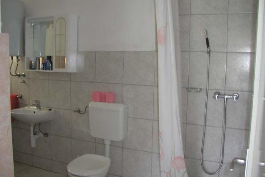 Bathroom with shower - apartment for 4 pax