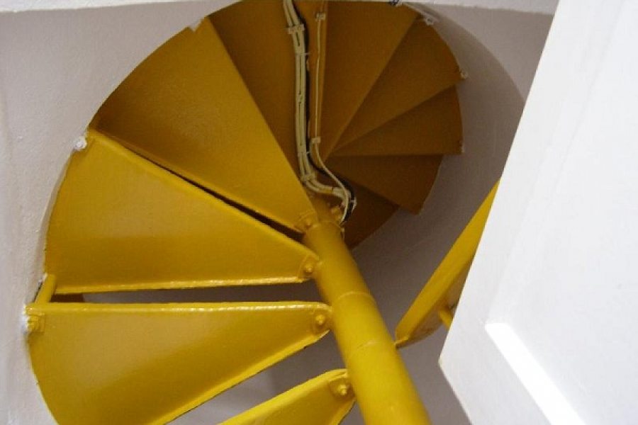 Stairs in the lighthouse