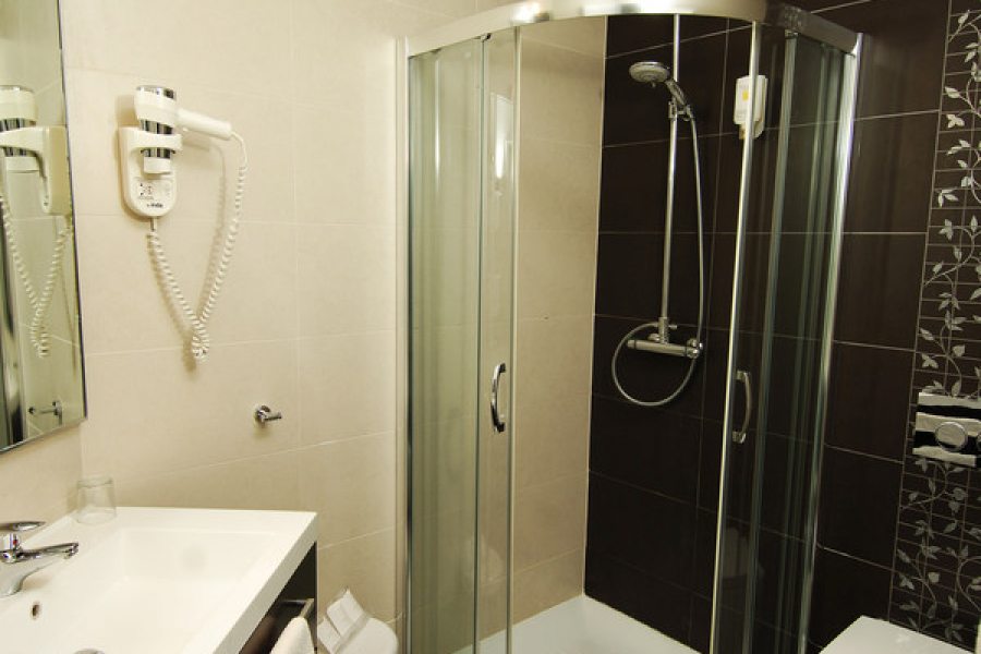Penthouse Apartment - Badezimmer mit Dusche
