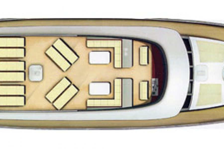 Sun deck layout