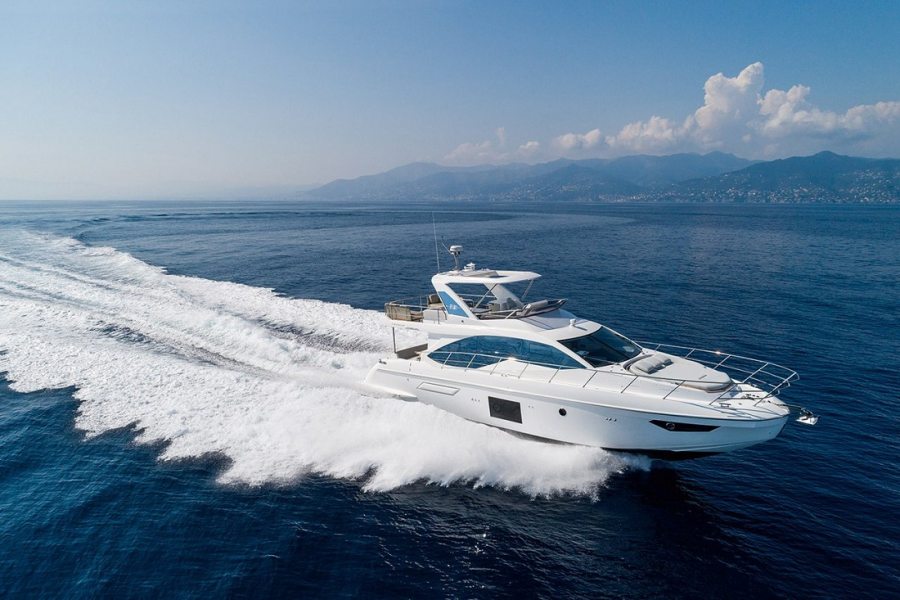 Azimut 55 Fly in speed drive